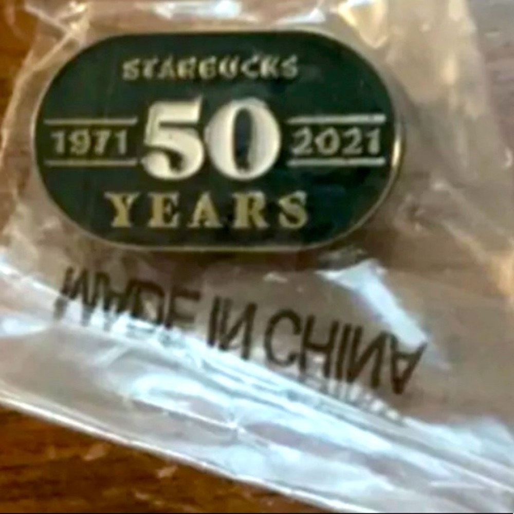 Starbucks enamel pin